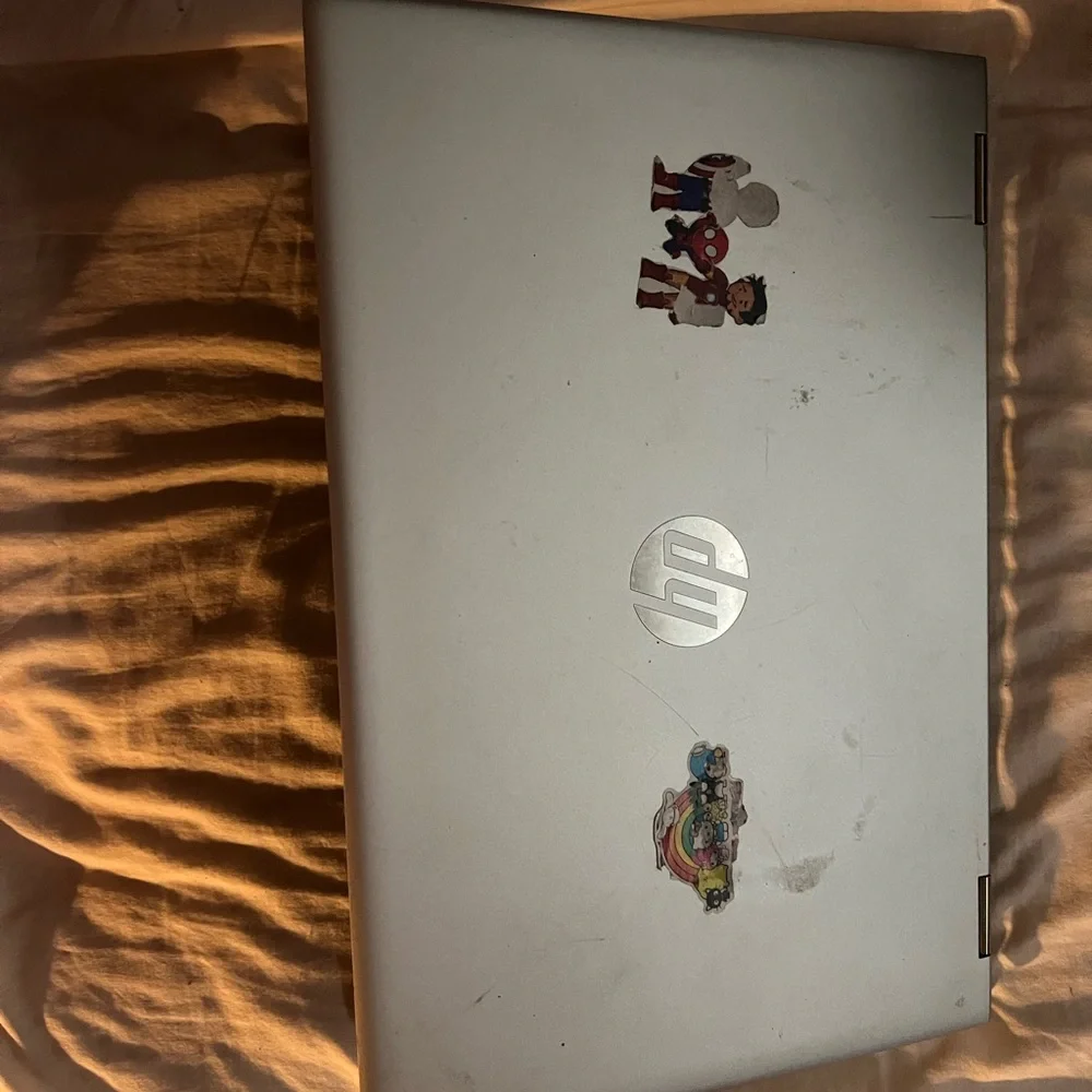 HP Silver Touchscreen Laptop with Durable Design and Advanced Display